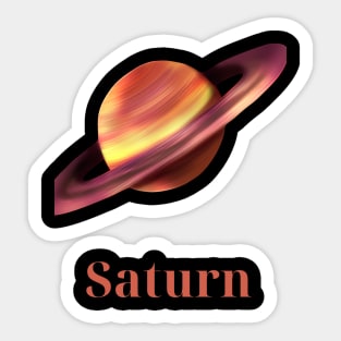 Saturn Sticker